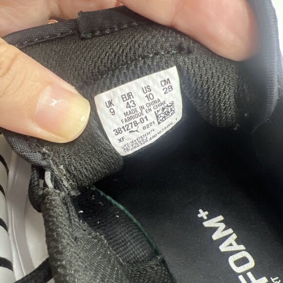 Puma Soft foam Black Sneakers size 10 - Picture 9 of 9